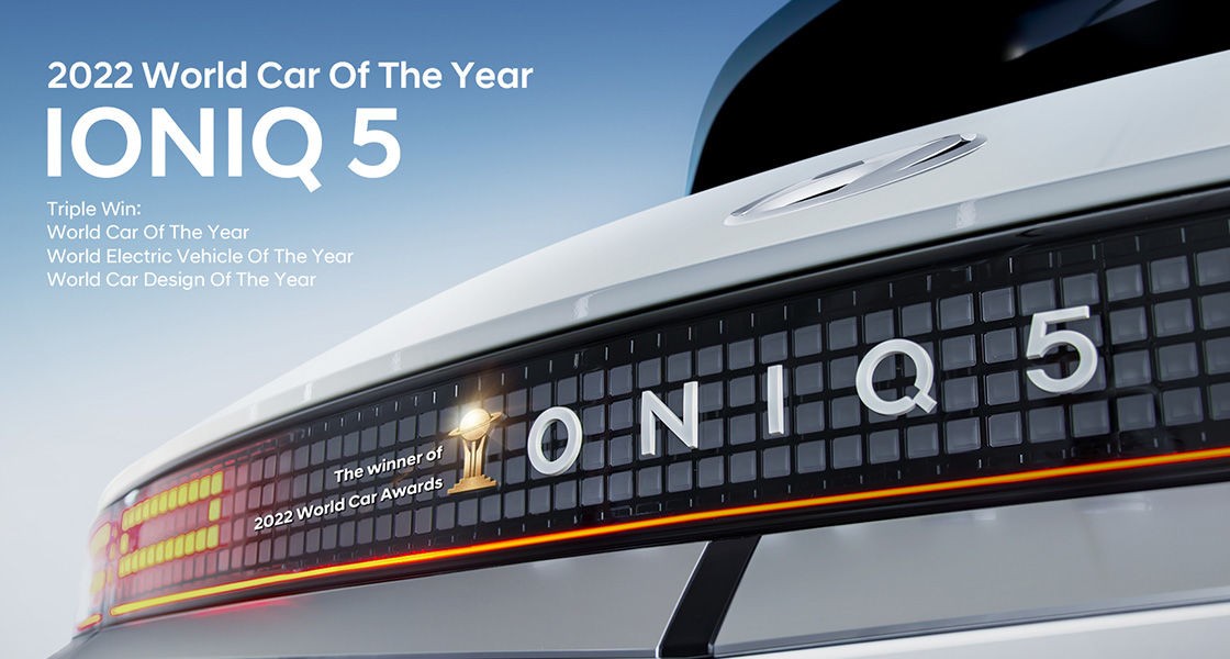 IONIQ 5 đạt giải xe của năm 2022